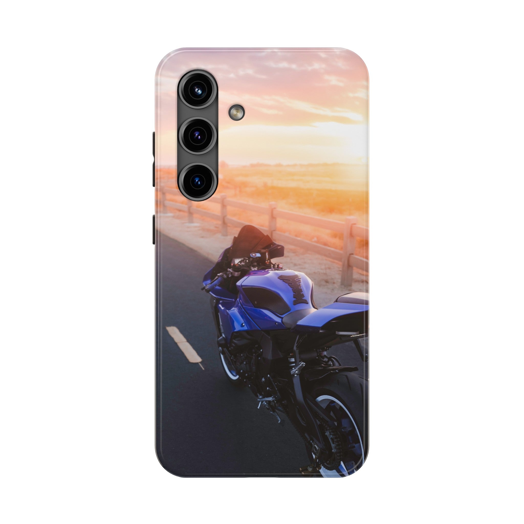 Yamaha R1 Motorcycle iPhone Case and Galaxy Phone Case #005 - Throttle Designs