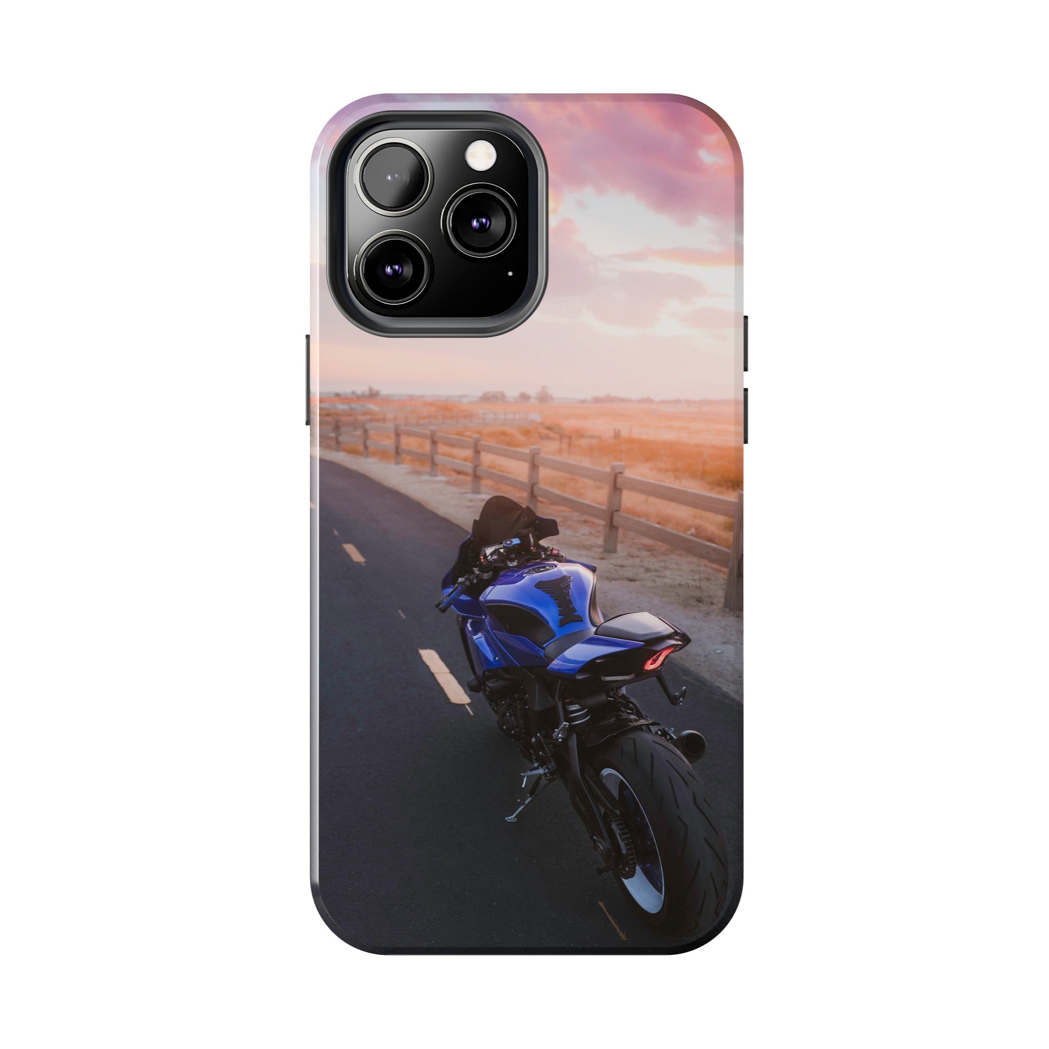 Yamaha R1 Motorcycle iPhone Case and Galaxy Phone Case #008 - Throttle Designs