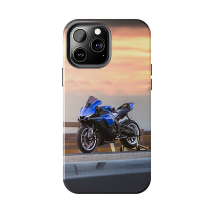 Yamaha R1 Motorcycle iPhone Case and Galaxy Phone Case #013 - Throttle Designs