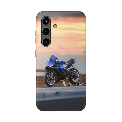 Yamaha R1 Motorcycle iPhone Case and Galaxy Phone Case #013 - Throttle Designs