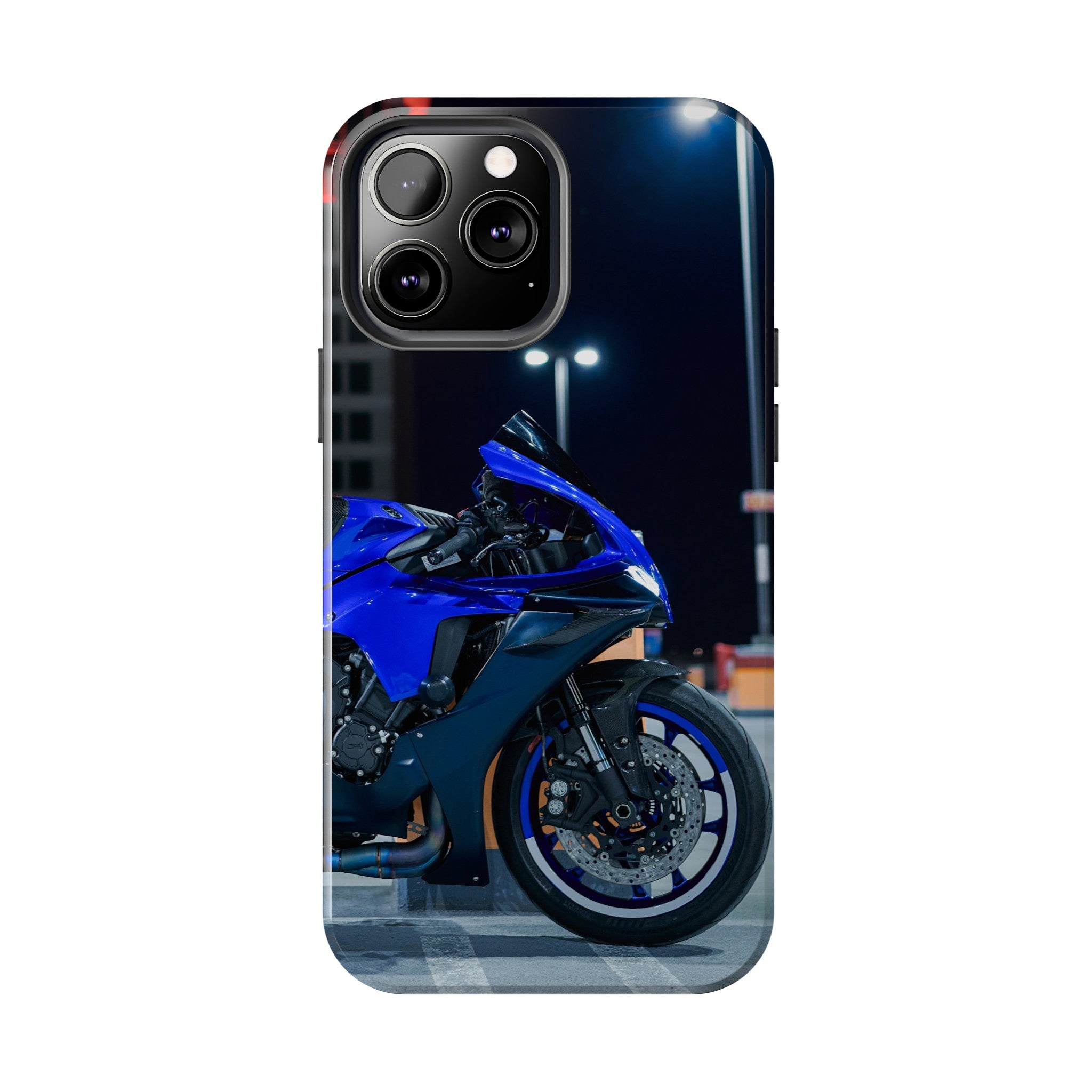 Yamaha R1 Motorcycle iPhone Case and Galaxy Phone Case #015 - Throttle Designs