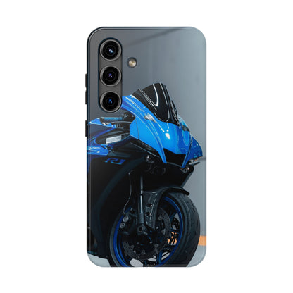 Yamaha R1 Motorcycle iPhone Case and Galaxy Phone Case #016 - Throttle Designs