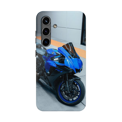 Yamaha R1 Motorcycle iPhone Case and Galaxy Phone Case #017 - Throttle Designs