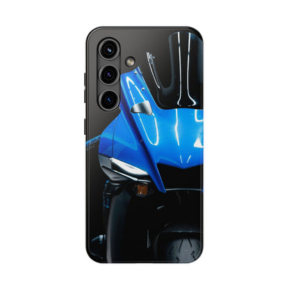 Yamaha R1 Motorcycle iPhone Case and Galaxy Phone Case #020 - Throttle Designs