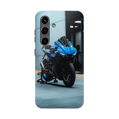 Yamaha R1 Motorcycle iPhone Case and Galaxy Phone Case #022 - Throttle Designs