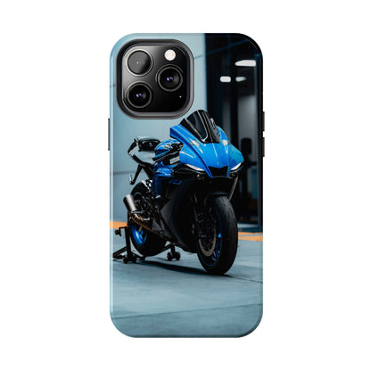 Yamaha R1 Motorcycle iPhone Case and Galaxy Phone Case #022 - Throttle Designs