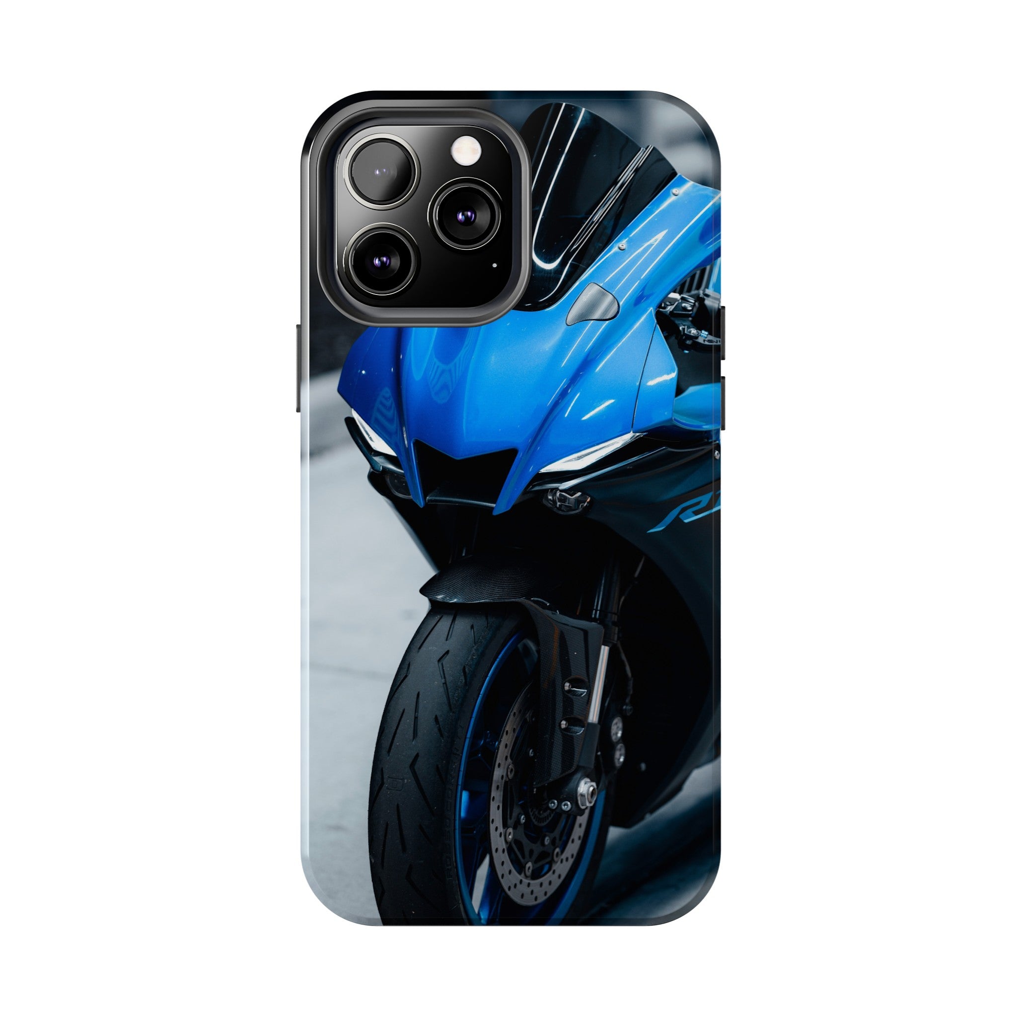 Yamaha R1 Motorcycle iPhone Case and Galaxy Phone Case #025 - Throttle Designs