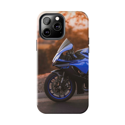 Yamaha R1 Motorcycle iPhone Case and Galaxy Phone Case #027 - Throttle Designs