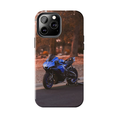 Yamaha R1 Motorcycle iPhone Case and Galaxy Phone Case #028 - Throttle Designs