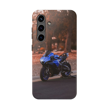 Yamaha R1 Motorcycle iPhone Case and Galaxy Phone Case #028 - Throttle Designs