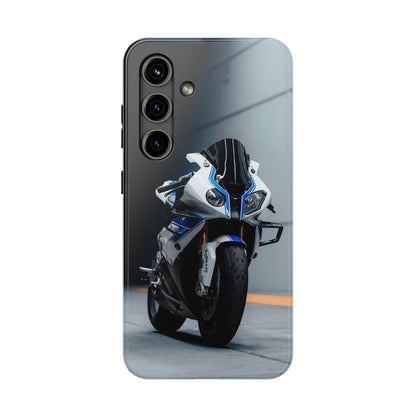 BMW S1000RR HP4 Motorcycle iPhone Case and Galaxy Phone Case #001 - Throttle Designs