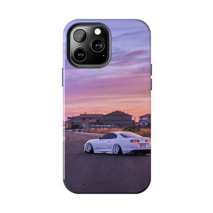 Toyota Supra MK4 Automotive Car iPhone Case and Galaxy Phone Case #001 - Throttle Designs