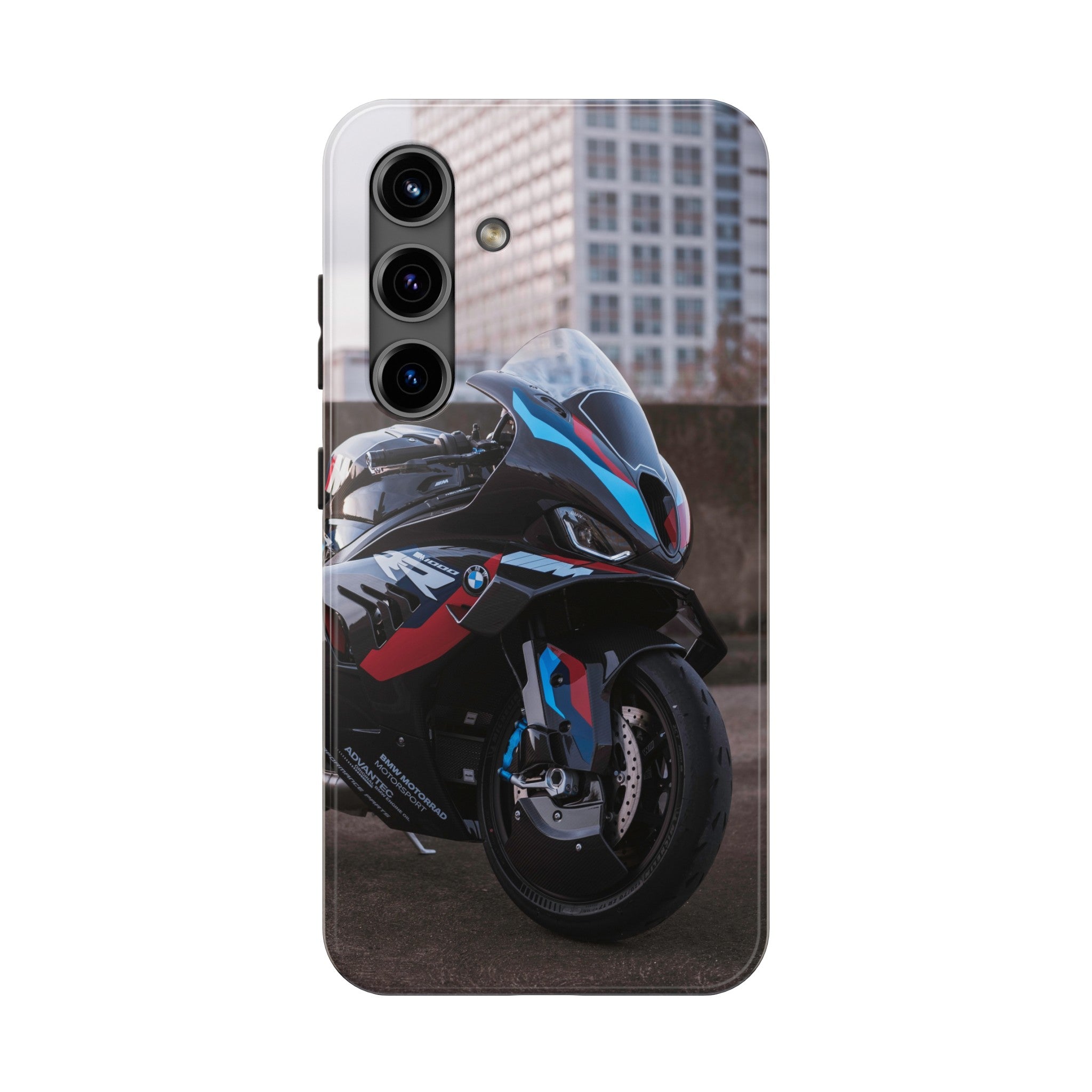 BMW M1000RR Motorcycle iPhone Case and Galaxy Phone Case #003 - Throttle Designs