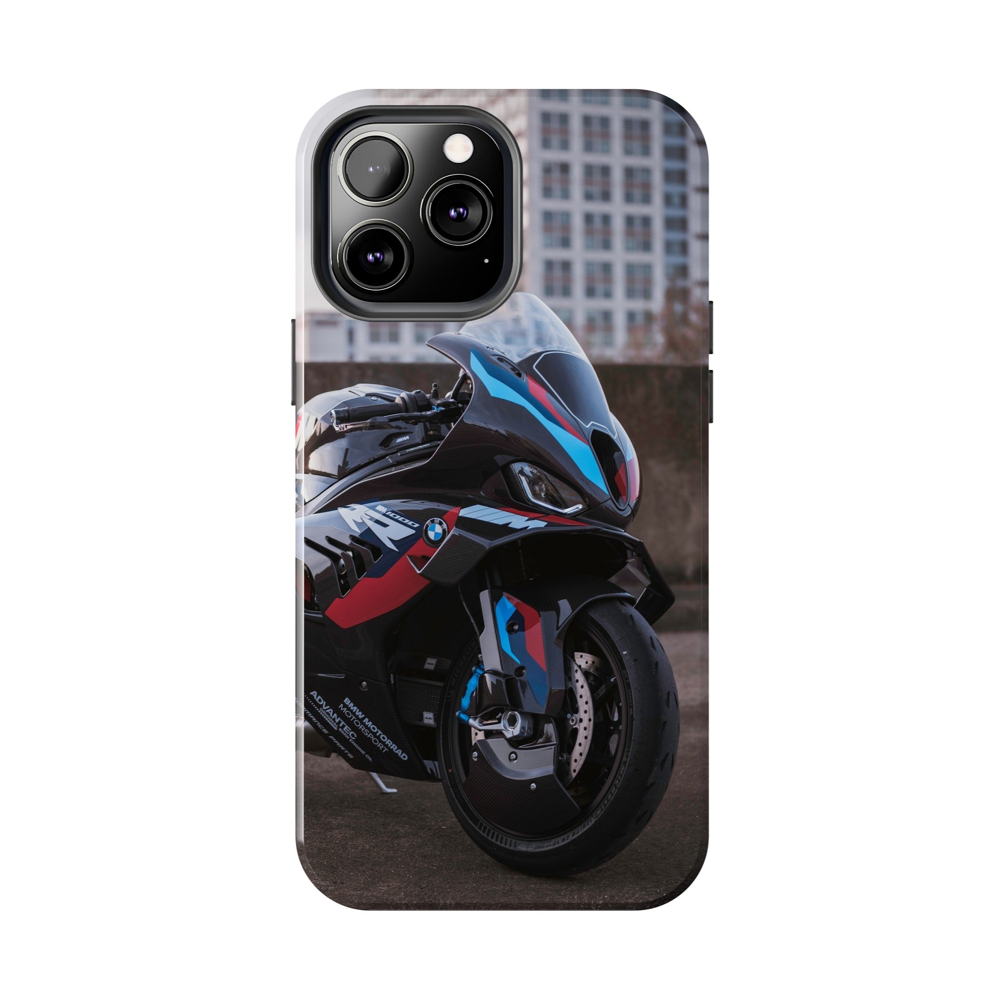 BMW M1000RR Motorcycle iPhone Case and Galaxy Phone Case #003 - Throttle Designs