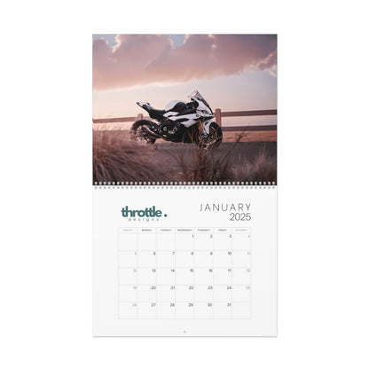 Ultimate 2025 Sportbike Motorcycle Experience Calendar V4