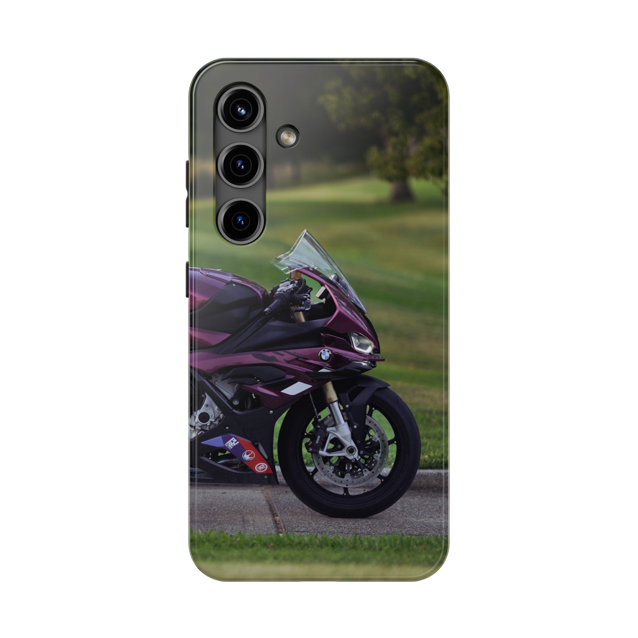 BMW S1000RR Motorcycle iPhone Case and Galaxy Phone Case #020 - Throttle Designs