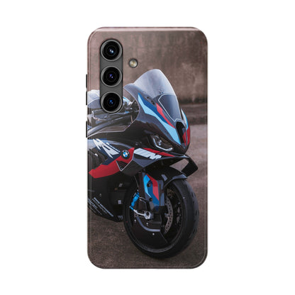 BMW M1000RR Motorcycle iPhone Case and Galaxy Phone Case #004 - Throttle Designs