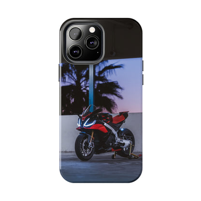 Aprilia RSV4 1100 Factory Motorcycle iPhone Case and Galaxy Phone Case #003 - Throttle Designs