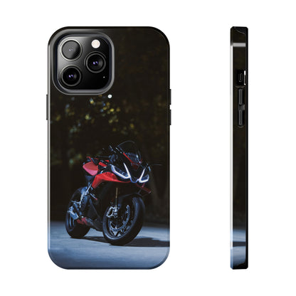 Aprilia RSV4 1100 Factory Motorcycle iPhone Case and Galaxy Phone Case #021 - Throttle Designs