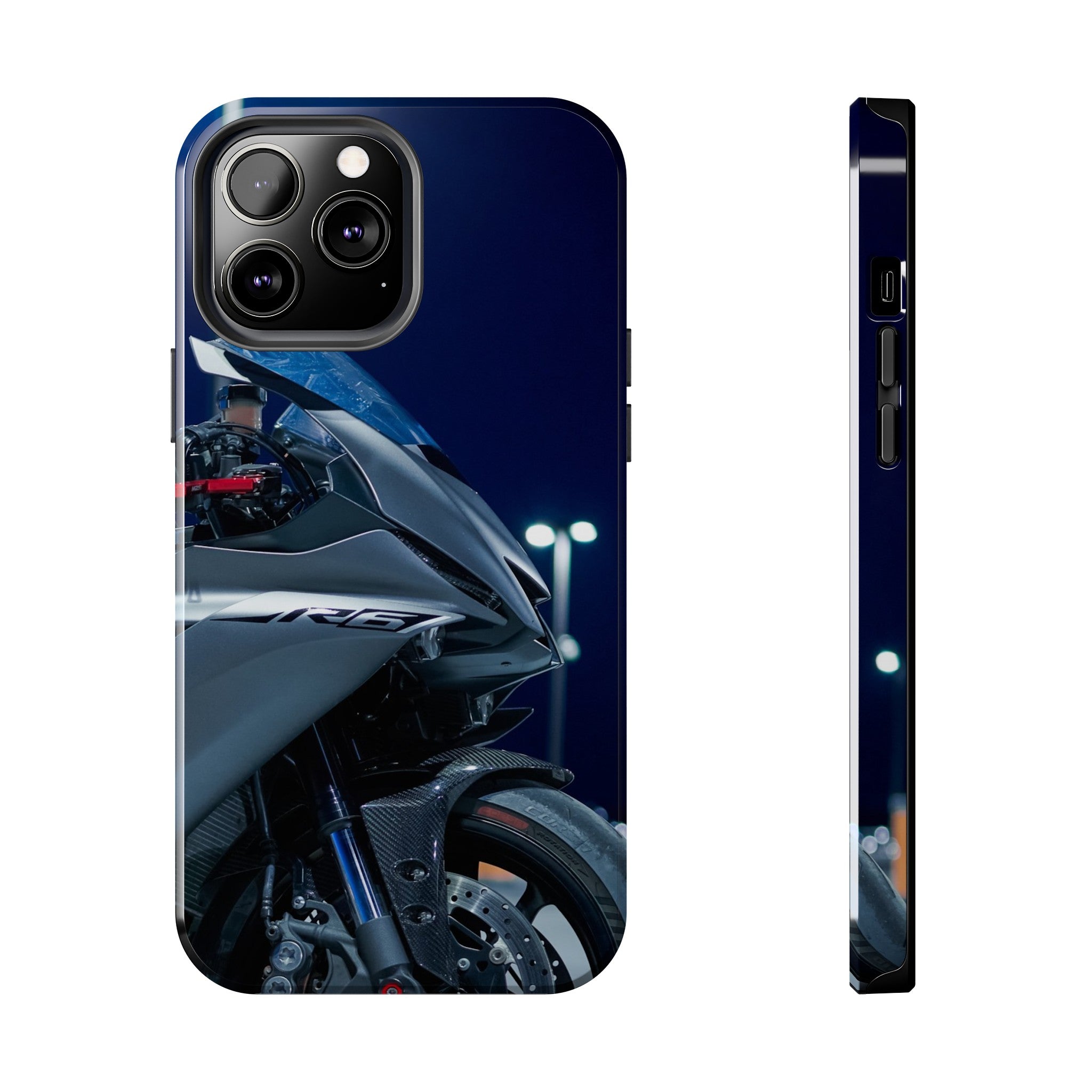 Yamaha R6 Motorcycle iPhone Case and Galaxy Phone Case #005 - Throttle Designs