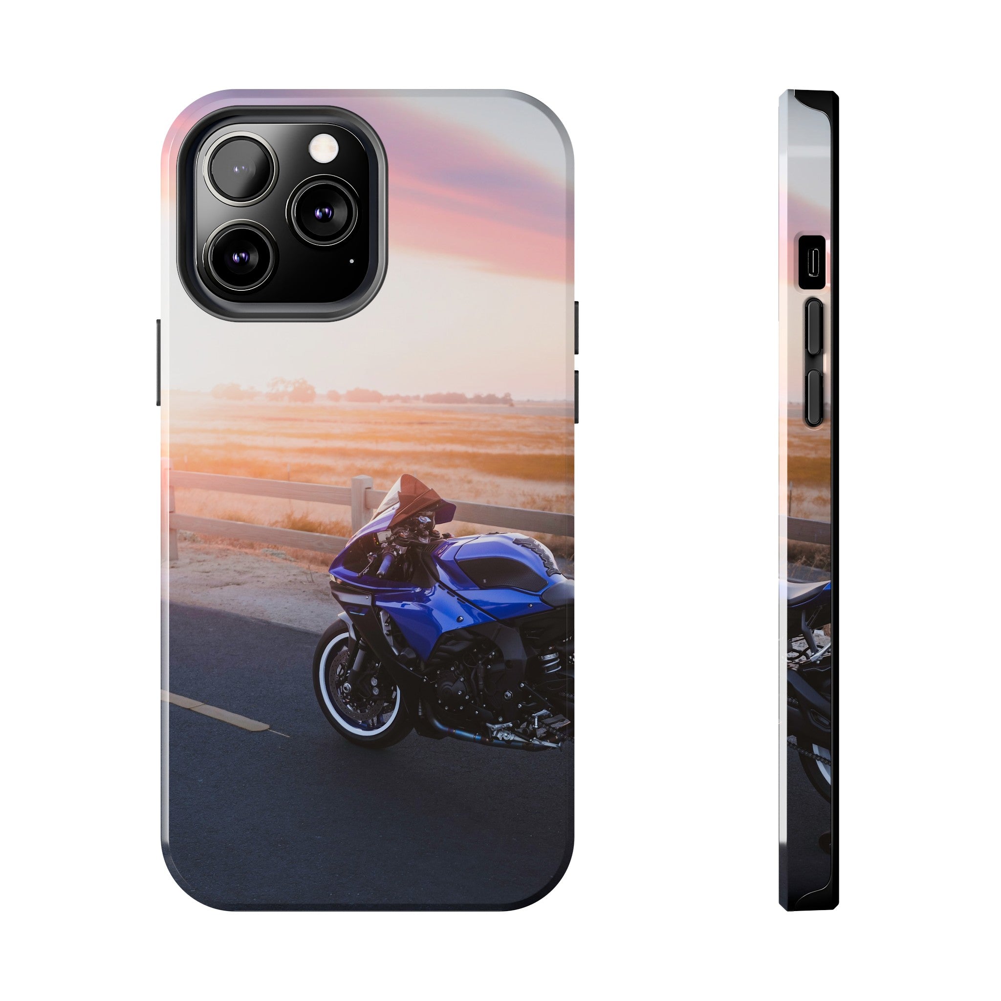 Yamaha R1 Motorcycle iPhone Case and Galaxy Phone Case #003 - Throttle Designs