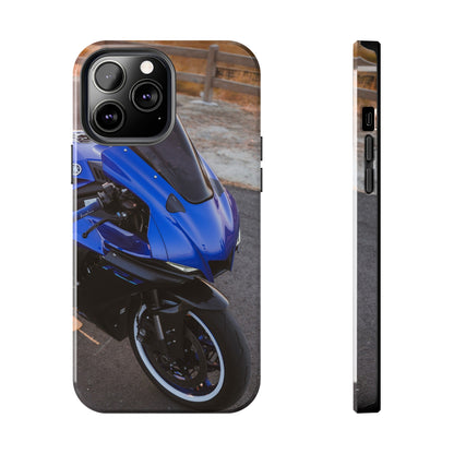 Yamaha R1 Motorcycle iPhone Case and Galaxy Phone Case #004 - Throttle Designs