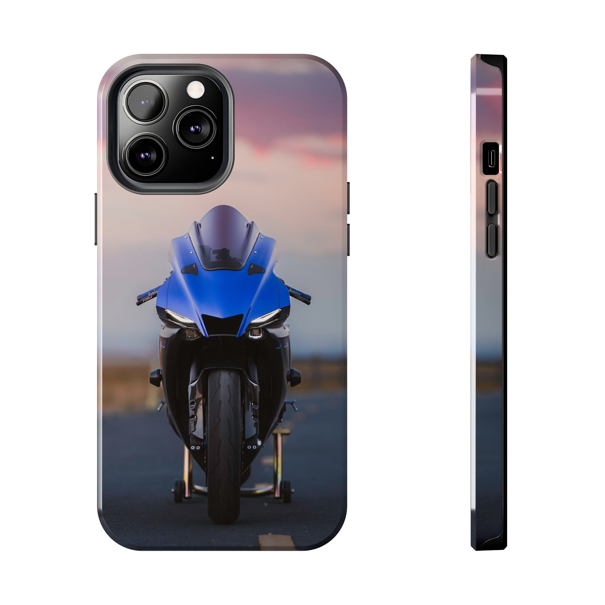 Yamaha R1 Motorcycle iPhone Case and Galaxy Phone Case #009 - Throttle Designs