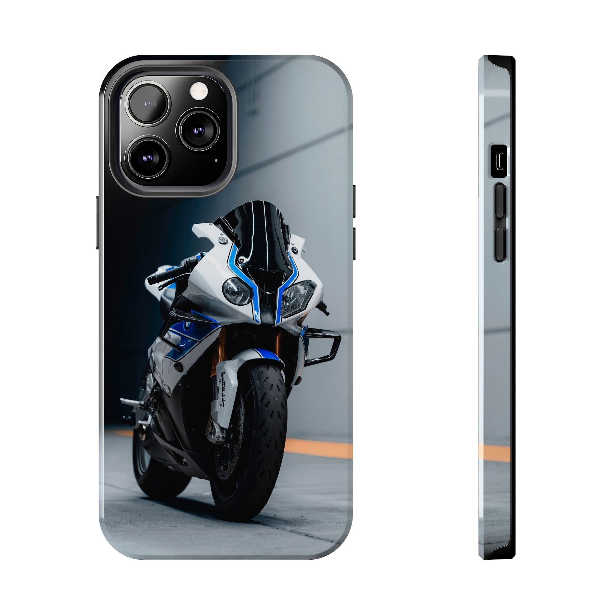 BMW S1000RR HP4 Motorcycle iPhone Case and Galaxy Phone Case #001 - Throttle Designs