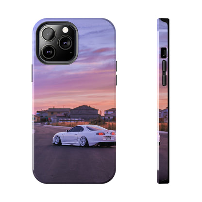 Toyota Supra MK4 Automotive Car iPhone Case and Galaxy Phone Case #001 - Throttle Designs