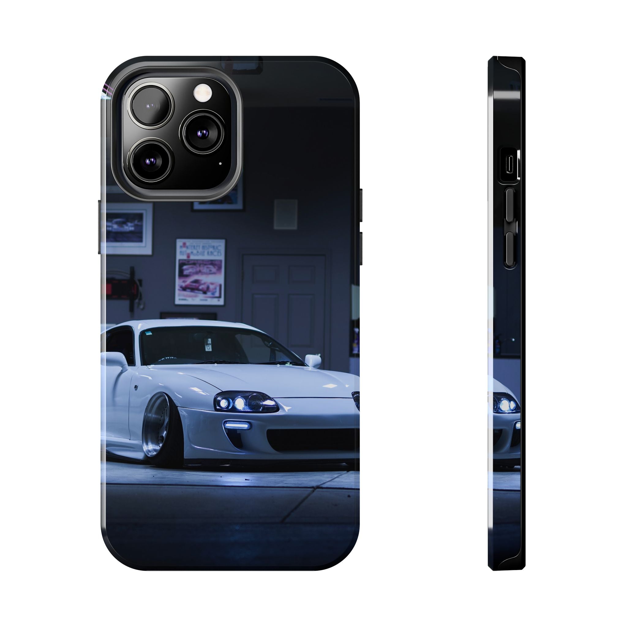 Toyota Supra MK4 Automotive Car iPhone Case and Galaxy Phone Case #002 - Throttle Designs