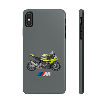 BMW M1000RR 50 Years Anniversary Motorcycle iPhone Case and Galaxy Phone Case #001 - Throttle Designs