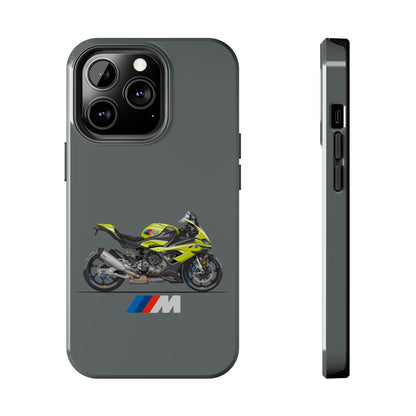 BMW M1000RR 50 Years Anniversary Motorcycle iPhone Case and Galaxy Phone Case #001 - Throttle Designs