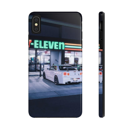 Nissan GTR R34 Skyline Automotive iPhone Case and Galaxy Phone Case #001 - Throttle Designs