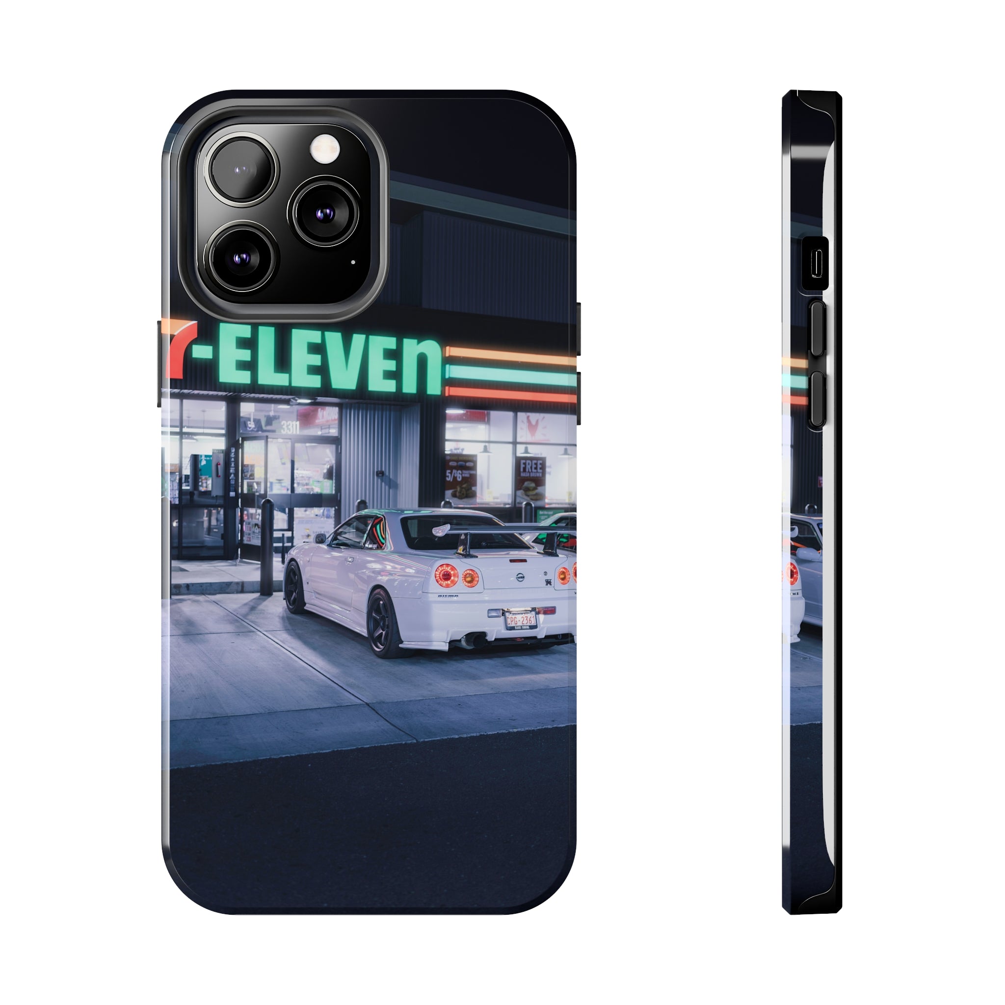 Nissan GTR R34 Skyline Automotive iPhone Case and Galaxy Phone Case #001 - Throttle Designs