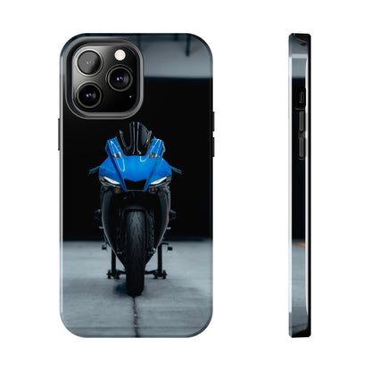 Yamaha R1 Motorcycle iPhone Case and Galaxy Phone Case #001 - Throttle Designs