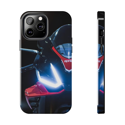 Aprilia RSV4 1100 Factory Motorcycle iPhone Case and Galaxy Phone Case #001 - Throttle Designs