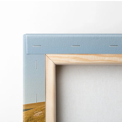 High-Resolution Serene Hidden Beach In Norway Coastal Canvas Wall Art For Home Decor