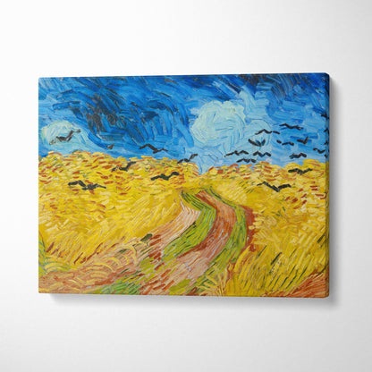 Vincent van Gogh Wheatfield with Crows canvas print