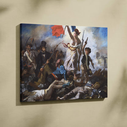 Liberty Leading the People canvas print by Eugene Delacroix