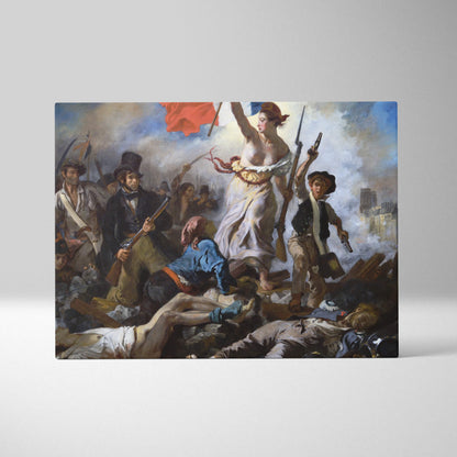 Liberty Leading the People by Delacroix canvas print