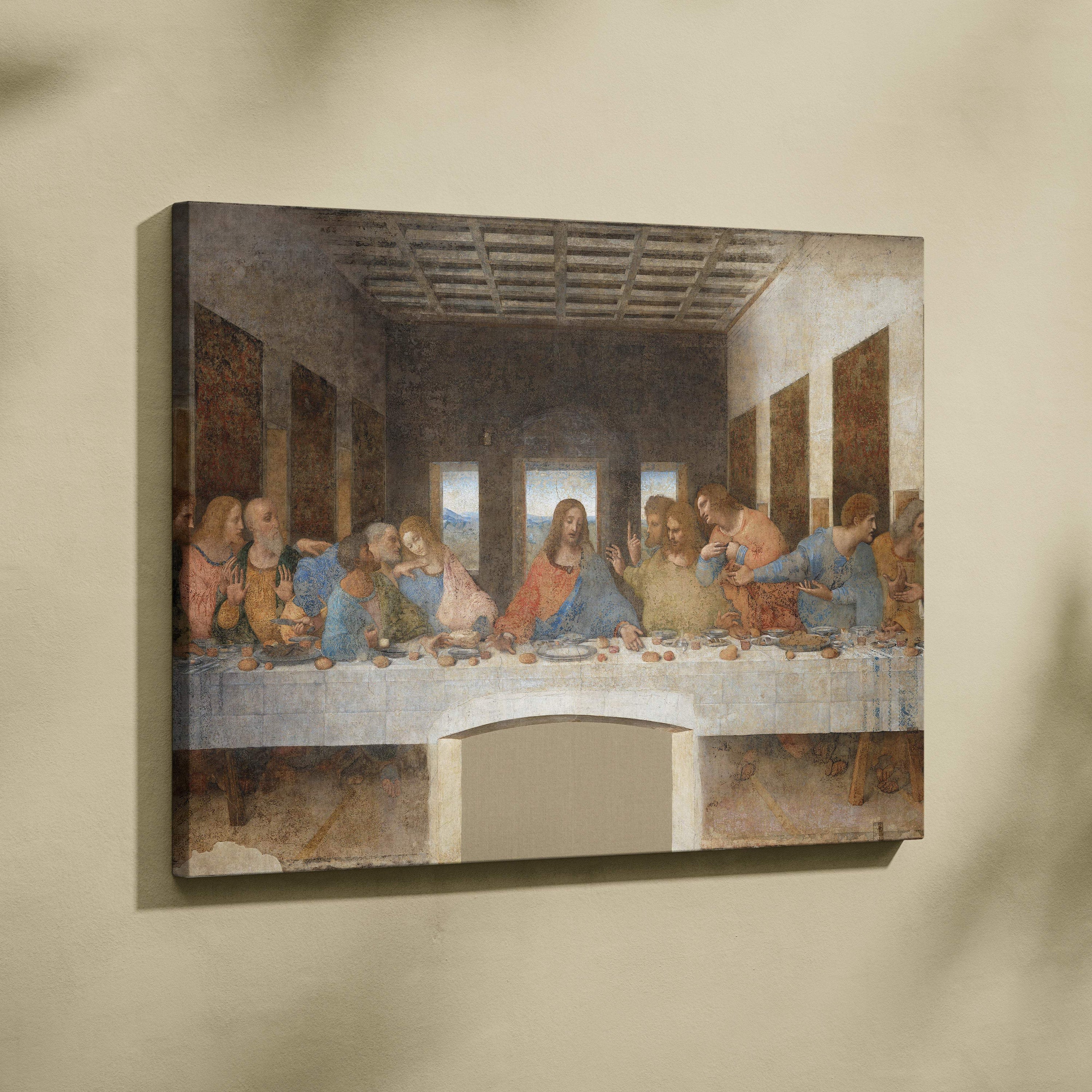 The Last Supper by Leonardo da Vinci canvas print