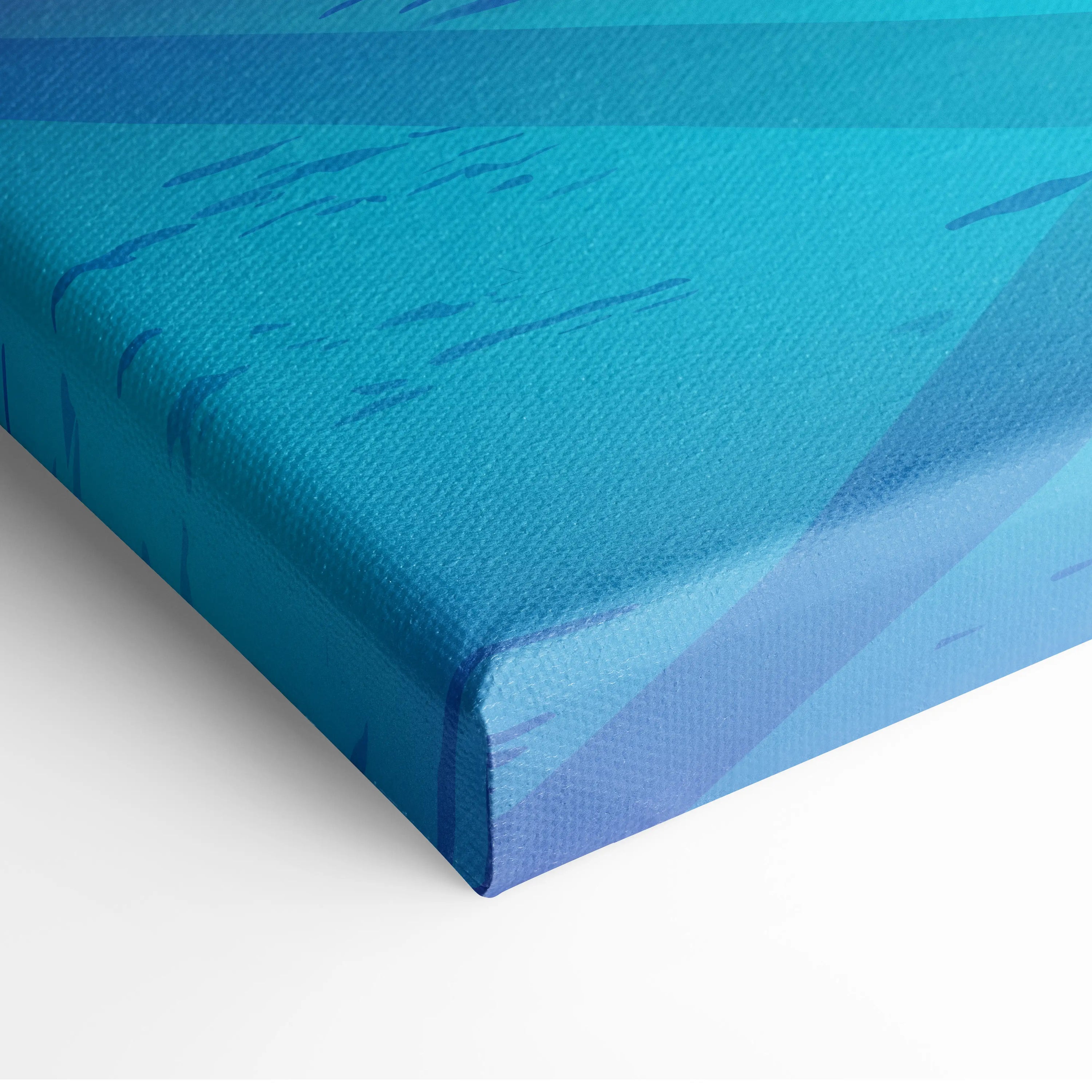Indian Scout Inspired Pink Cyan Motorcycle Canvas Wall Art Vaporwave Neon Cruiser Garage Decor Retro Futuristic Urban Bike Artwork