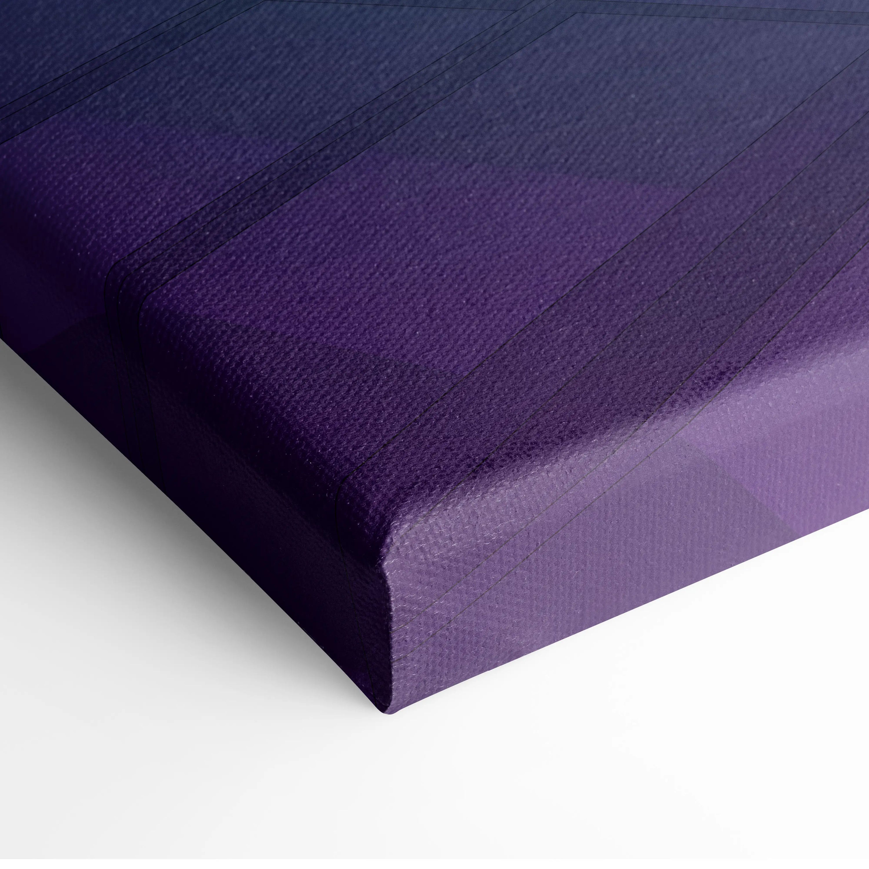 Lamborghini Sian Roadster Inspired Green Purple Canvas Wall Art, Neon Vaporwave Hypercar Artwork for Futuristic Garage Decor