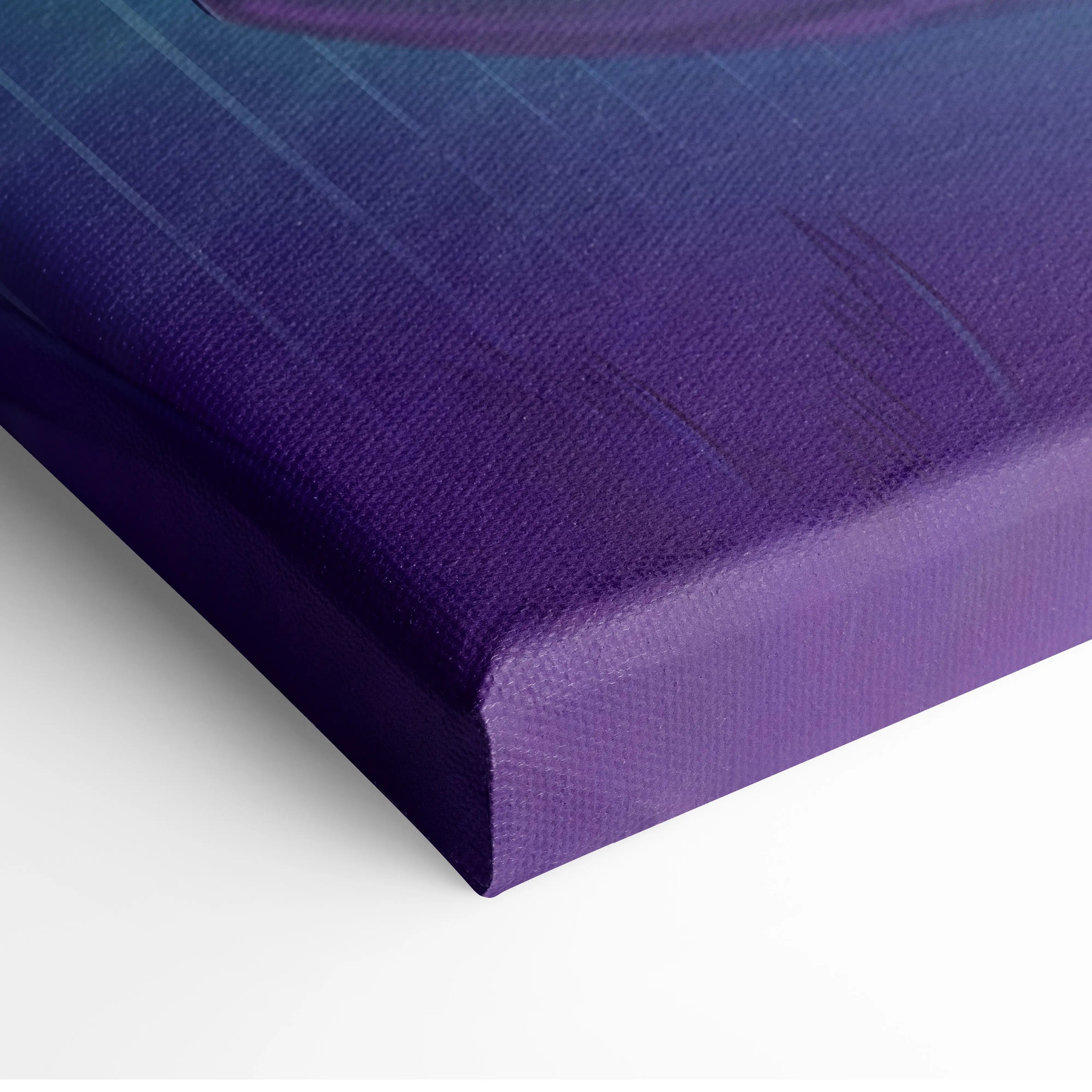 Lamborghini Sian Inspired Black Purple Canvas Wall Art, Neon Vaporwave Hypercar Artwork for Futuristic Garage Decor with Cyberpunk Mood