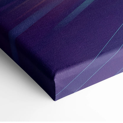 Subaru WRX STI Inspired Neon Vaporwave Car Canvas - Vaporwave Neon Pink Purple Blue Living Room Decor Retro-Futurism