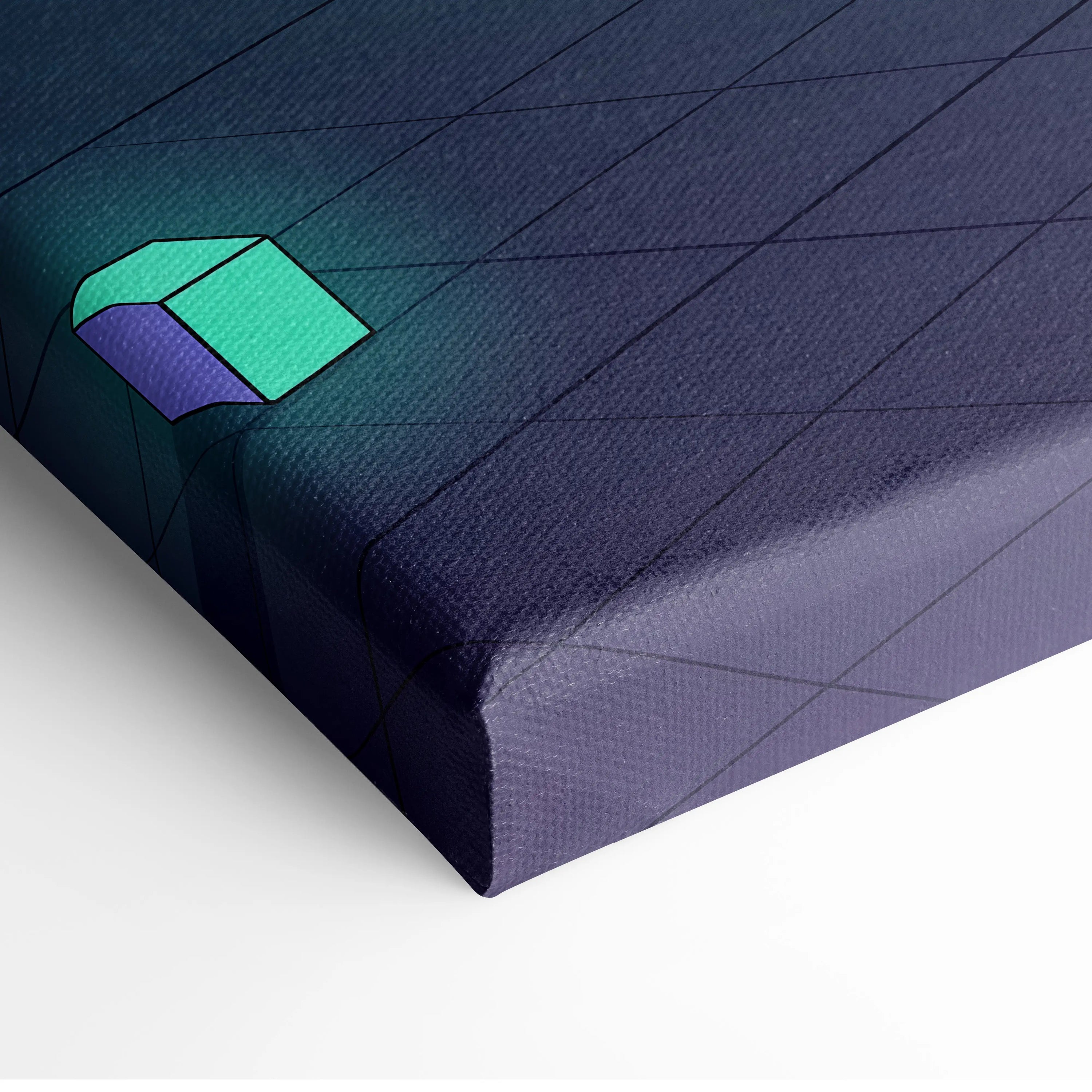 Bugatti Chiron Inspired Vaporwave Car Canvas - Vaporwave Car Neon Pink Teal Living Room Art Retro Futurism Nostalgic Glow Modern Pop Canvas