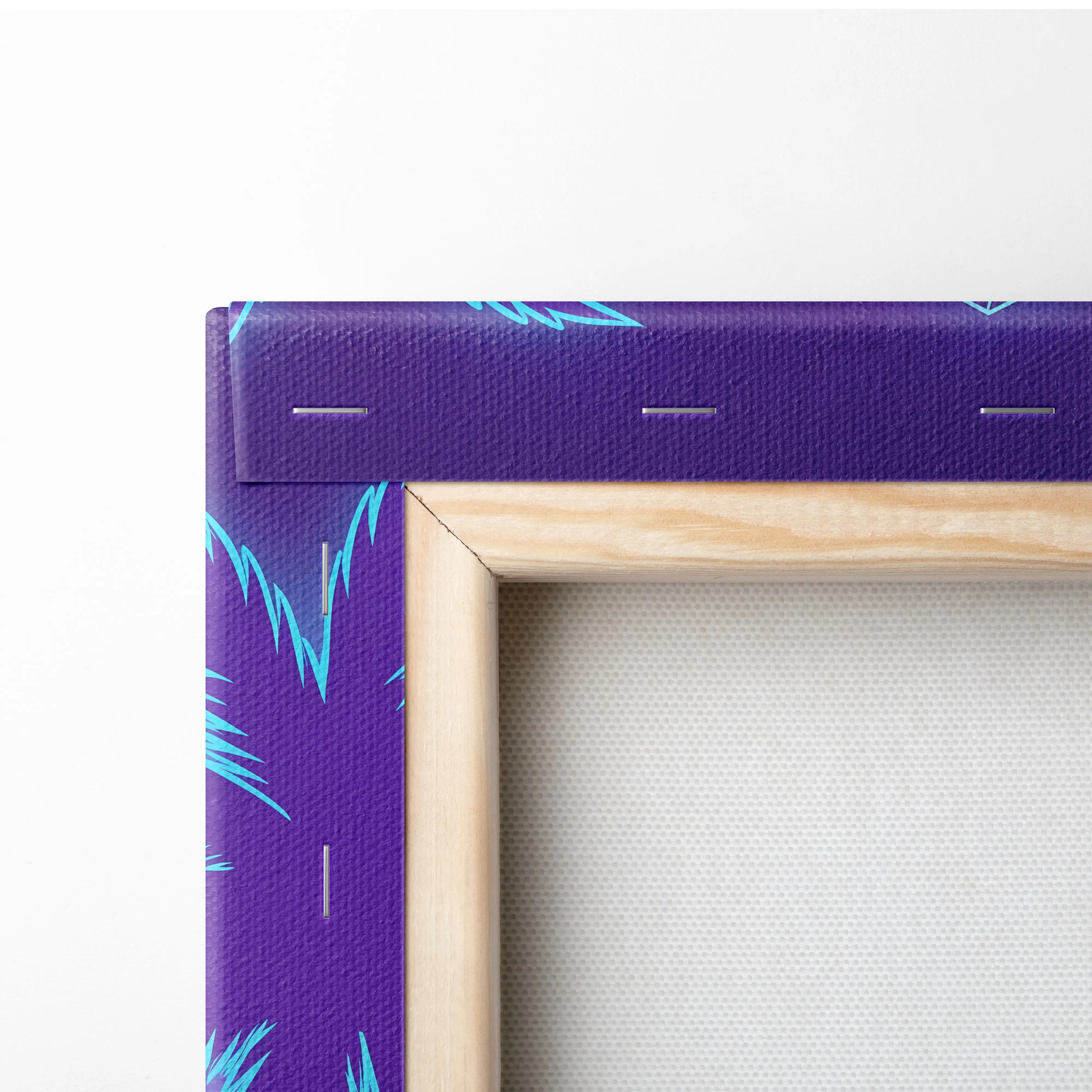 Ferrari Retro Supercar Inspired Neon Sunset Vaporwave City - Car Art Neon Purple Pink Blue Living Room Retro Nostalgia Neon City