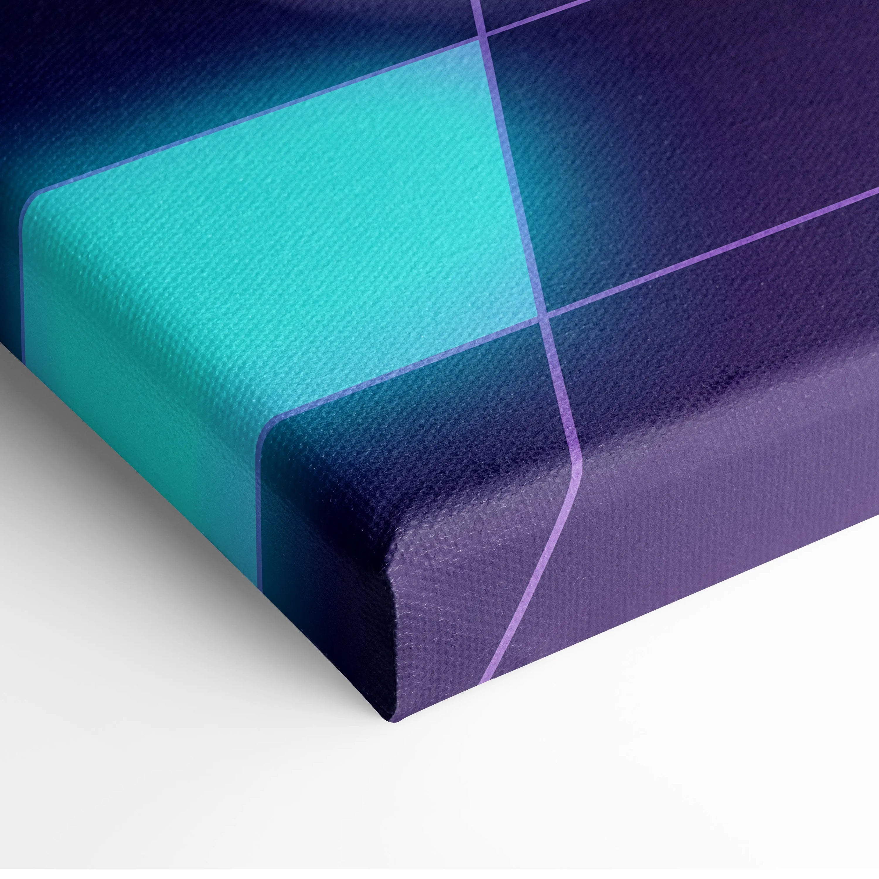 Audi R8 LMS Inspired Vaporwave Canvas - Neon Cityscape Pink Cyan Purple Living Room Vaporwave Nostalgic Dreamscape Canvas