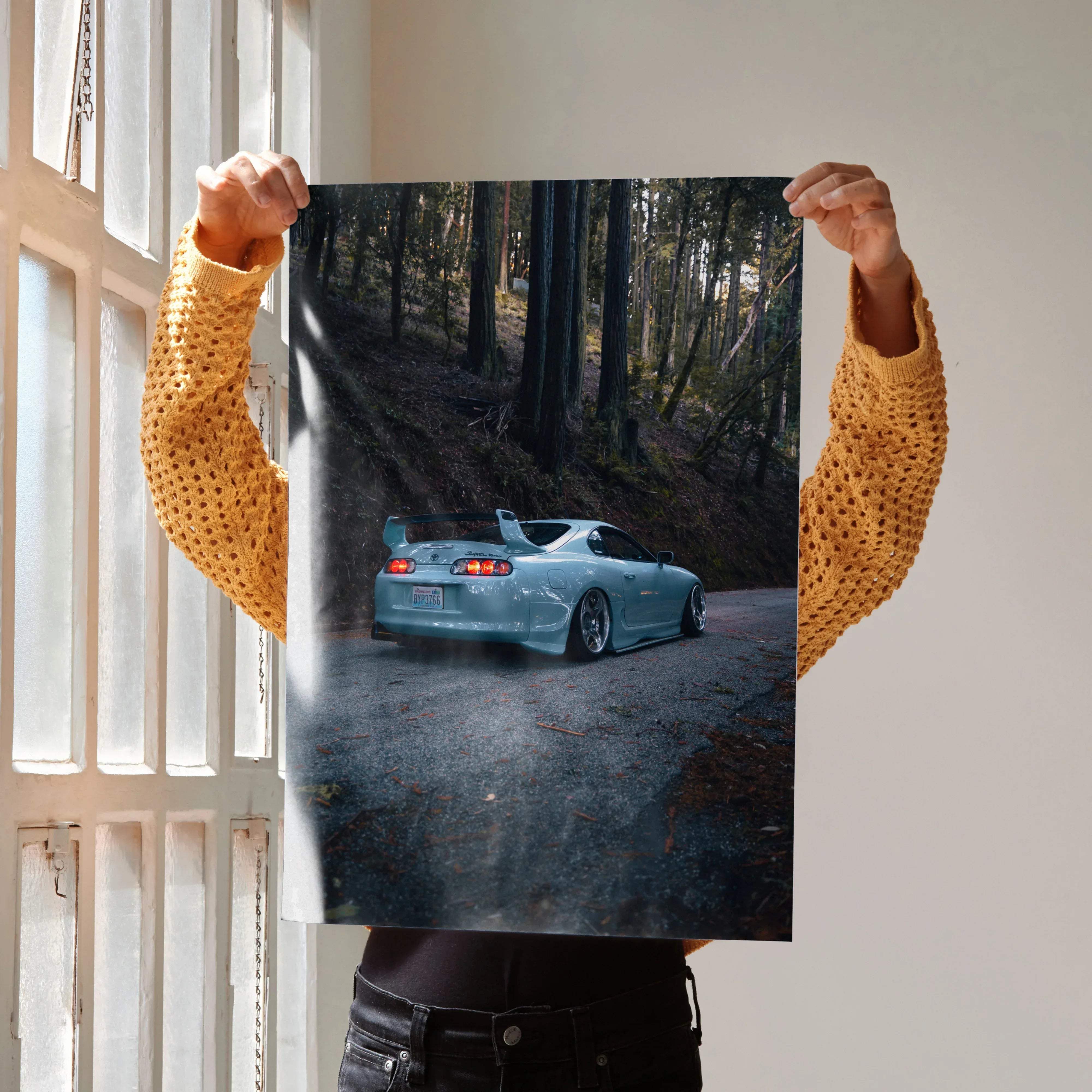 Toyota Supra Mk4 Wall Art Poster #042 - High Resolution Premium