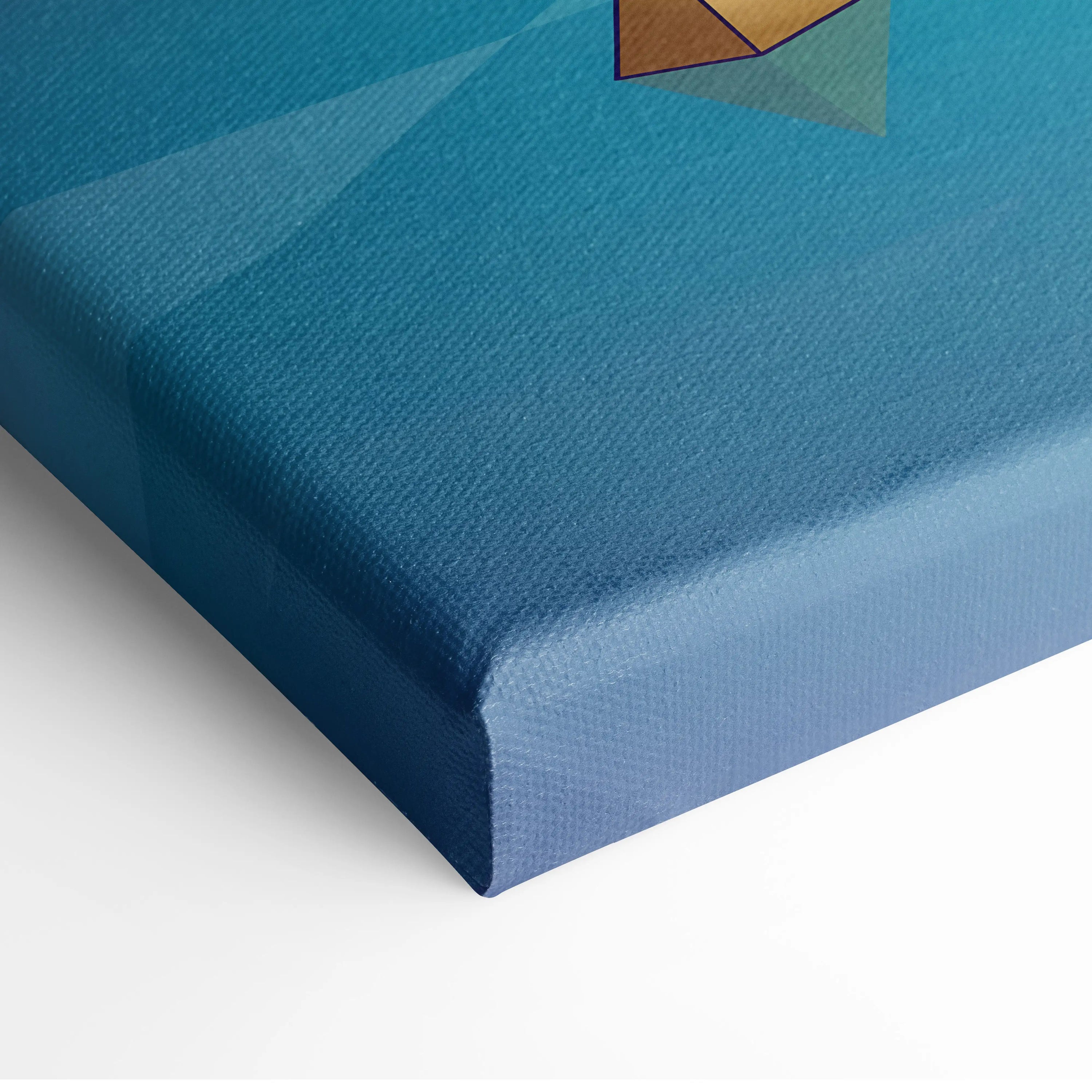 Neon Vaporwave Canvas Sunset - Vaporwave Landscape Blues Pink Turquoise Living Room Dreamy Nostalgic Neon Decor Canvas